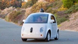 Self-driving car.